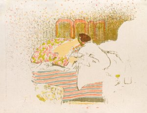 La naissance d'Annette by Edouard Vuillard Oil Painting