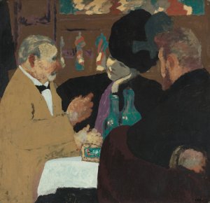 La Partie De Plaisir Oil painting by Edouard Vuillard