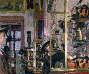 La Salle Clarac Oil painting by Edouard Vuillard