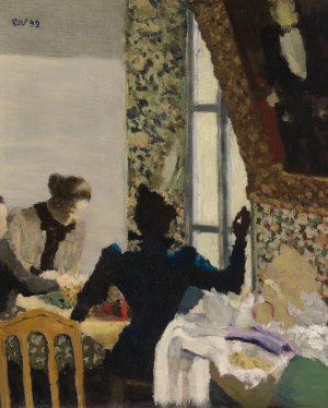 L'aiguillee by Edouard Vuillard Oil Painting