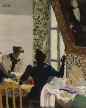 L'aiguillee by Edouard Vuillard Oil Painting