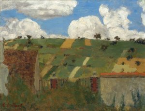 Landscape of the Ile-de-France by Edouard Vuillard Oil Painting