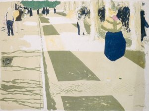 L'avenue by Edouard Vuillard Oil Painting
