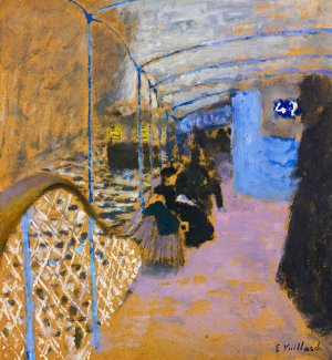 Le Bateau-Mouche Oil painting by Edouard Vuillard