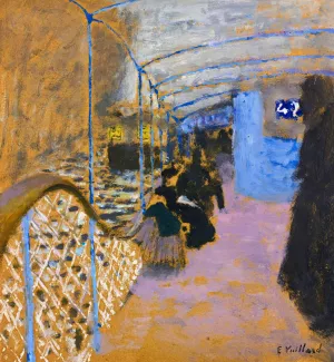 Le Bateau-Mouche by Edouard Vuillard Oil Painting