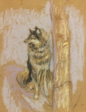 Le Chien-Loup a Gerardmer by Edouard Vuillard Oil Painting