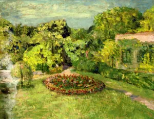 Le Massif pres la Maison by Edouard Vuillard Oil Painting