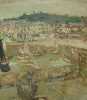Le Petit Port, Honfleur by Edouard Vuillard Oil Painting