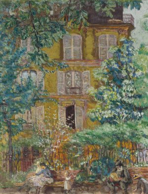 Le Square Oil painting by Edouard Vuillard