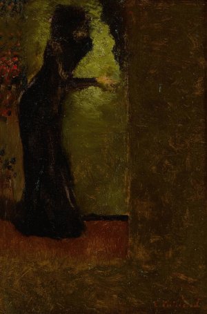 Les Ailes au Theatre de l'Oeuvre by Edouard Vuillard Oil Painting