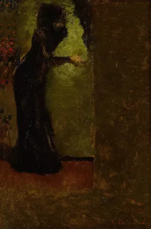 Les Ailes au Theatre de l'Oeuvre by Edouard Vuillard Oil Painting