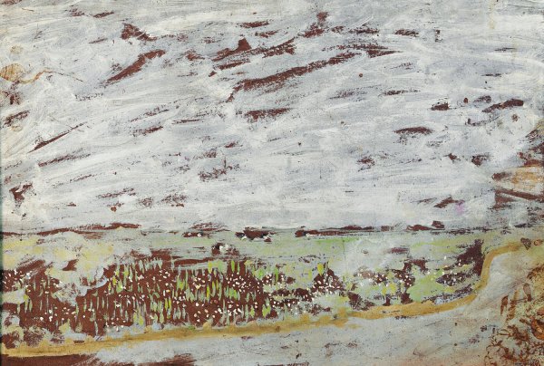 Les Bords De La Tocques a Pont L'eveque by Edouard Vuillard - Hand-Painted Oil Painting Reproduction