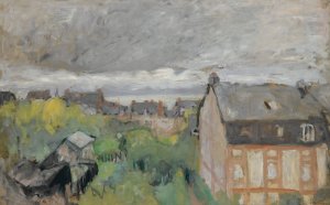 Les Toits Mauves by Edouard Vuillard Oil Painting
