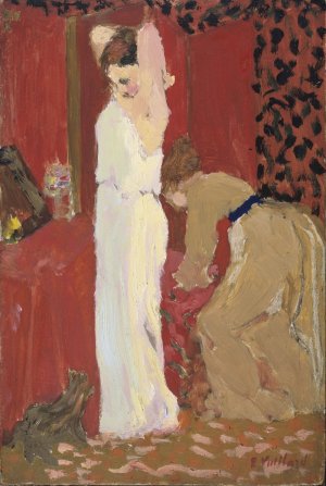 L'Essayage by Edouard Vuillard Oil Painting