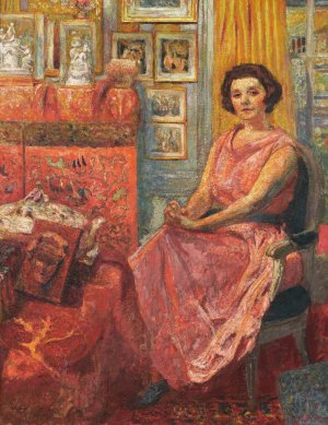 Madame Reine Benard by Edouard Vuillard Oil Painting