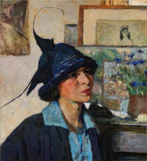 Madeleine Rodrigues by Edouard Vuillard Oil Painting