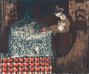 Maternite, 1895 - 1896 by Edouard Vuillard Oil Painting