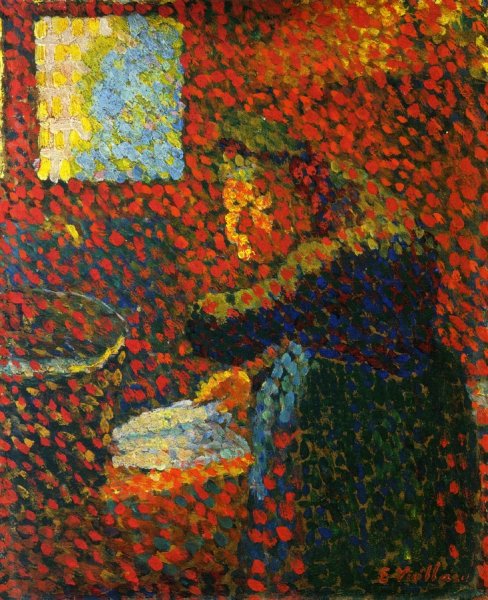 My Grandmother by Edouard Vuillard - Hand-Painted Oil Painting Reproduction