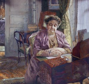 Portrait de Madame Frantz Jourdain by Edouard Vuillard Oil Painting