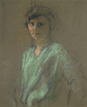 Portrait D'Irene Montanet by Edouard Vuillard Oil Painting