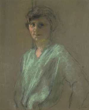 Portrait D'Irene Montanet by Edouard Vuillard Oil Painting
