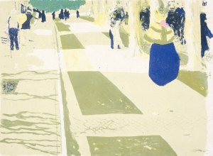 The Avenue by Edouard Vuillard Oil Painting