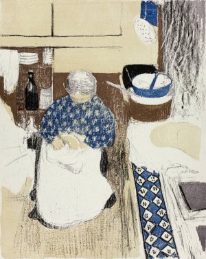 The Cook, plate eleven from Landscapes and Interiors by Edouard Vuillard Oil Painting