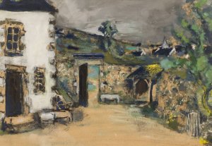 The Farmhouse by Edouard Vuillard Oil Painting