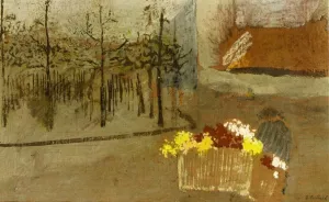 The Florist by Edouard Vuillard - Oil Painting Reproduction
