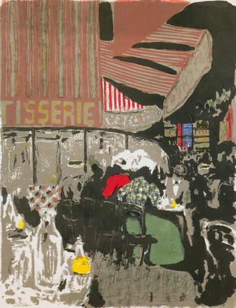 The Pastry Shop, from 'Landscapes and Interiors' by Edouard Vuillard - Hand-Painted Oil Painting Reproduction