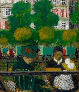 The Tuileries Gardens, Paris by Edouard Vuillard Oil Painting