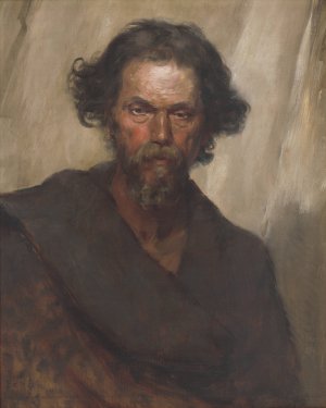 Roman Vagrant by Eduard Ballo Oil Painting