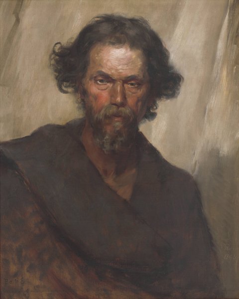 Roman Vagrant  by Eduard Ballo - Hand-Painted Oil Painting Reproduction