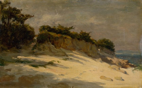 Seashore  by Eduard Ballo - Hand-Painted Oil Painting Reproduction