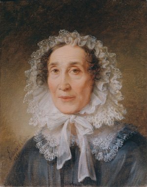 Anna Denk by Eduard Ender Oil Painting