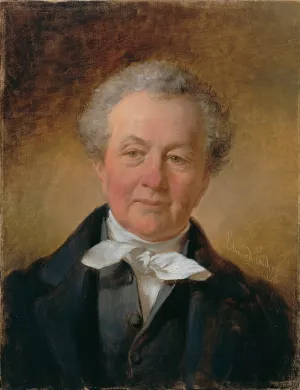 Bartholomaus Denk by Eduard Ender Oil Painting