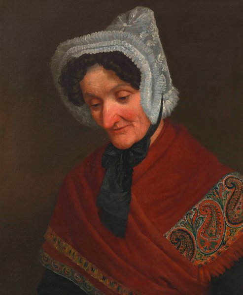 Main Product Photo of Weibliches Portrat  Painting by Eduard Gurk