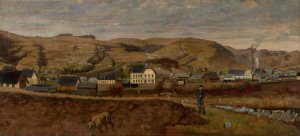 View Of Volovec by Eduard Hrinak Oil Painting
