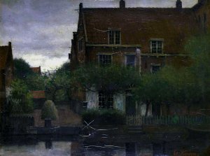 Overcast Day by Eduard Karsen Oil Painting
