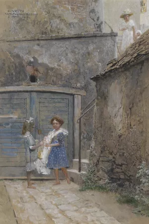 Kahlenbergerdorf by Eduard Veith Oil Painting