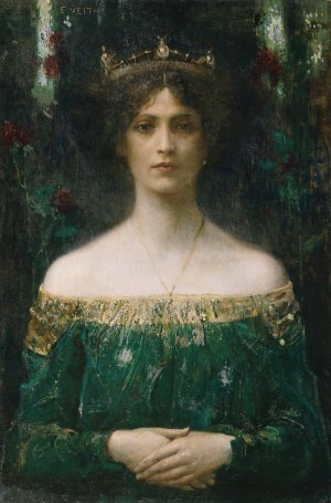 The King's Daughter by Eduard Veith Oil Painting