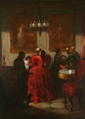 Return from the African War by Eduardo Cano Oil Painting