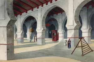 Great Mosque Oil painting by Eduardo Florez Ibanez