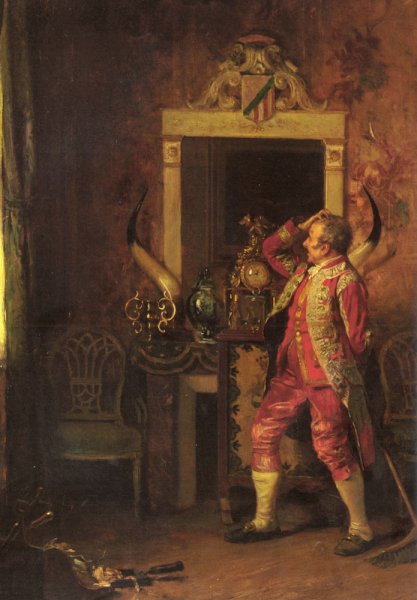 Main Product Photo of A Momentary Diversion Painting by Eduardo Zamacois y Zabala