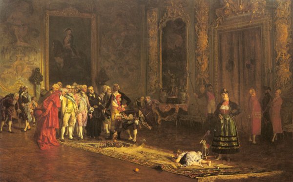 Main Product Photo of The Education of a Prince Painting by Eduardo Zamacois y Zabala