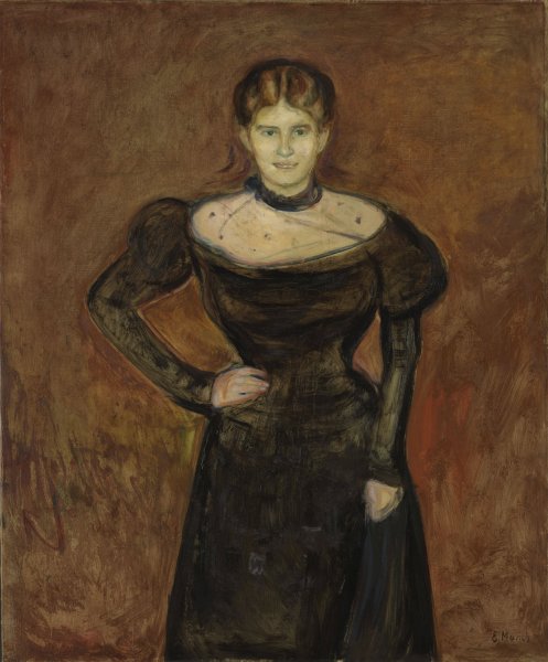 Main Product Photo of Aase Norregaard  Painting by Edvard Munch