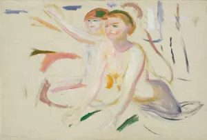 Bathing Women by Edvard Munch Oil Painting