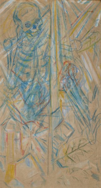 Main Product Photo of Death and Crystallization  Painting by Edvard Munch