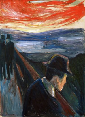 Despair by Edvard Munch Oil Painting