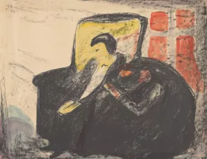 Ghosts; Osvald by Edvard Munch Oil Painting